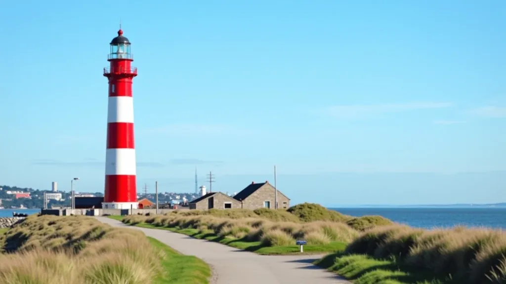 Poolbeg Lighthouse scenic path